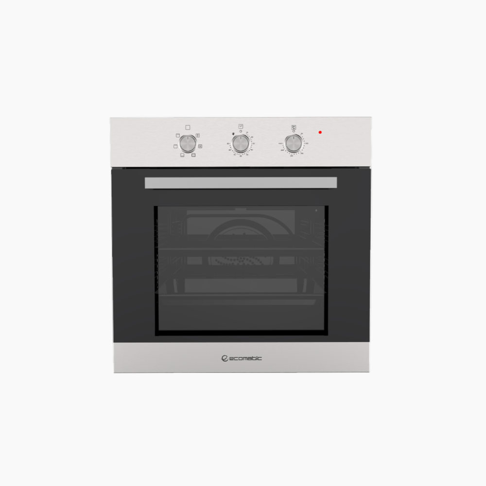 فرن إيكوماتك بلت إن كهرباء 60 سم – استانلس | 6 وظائف - E6406P