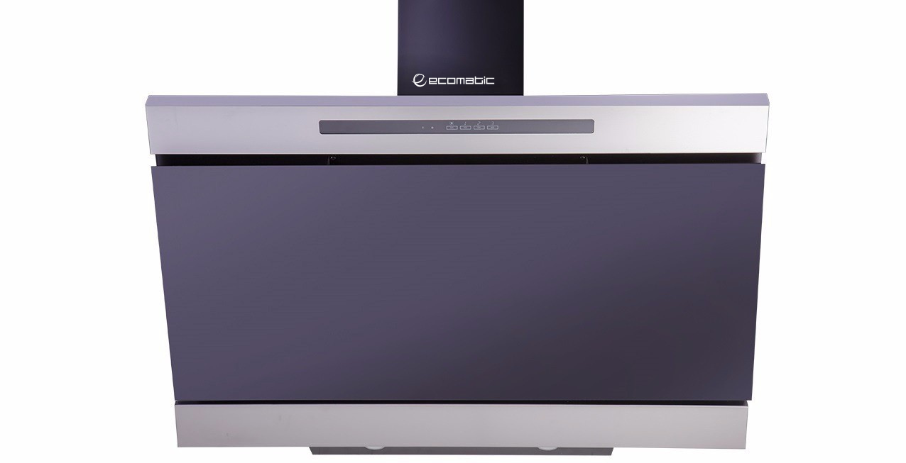 شفاط إيكوماتك 90 سم  موديل DECORATIVE مائل - H910ET