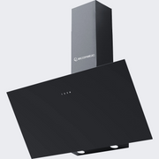 شفاط إيكوماتك 90 سم  موديل DECORATIVE مائل  كريستال أسود - H910ZT