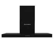 شفاط إيكوماتك 90 سم  لون أسود على شكل حرف T - H910TBKB