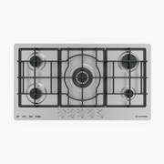 مسطح بلت إن غاز 92 سم ستانلس ستيل | 5 شعلات XL - S963XLC