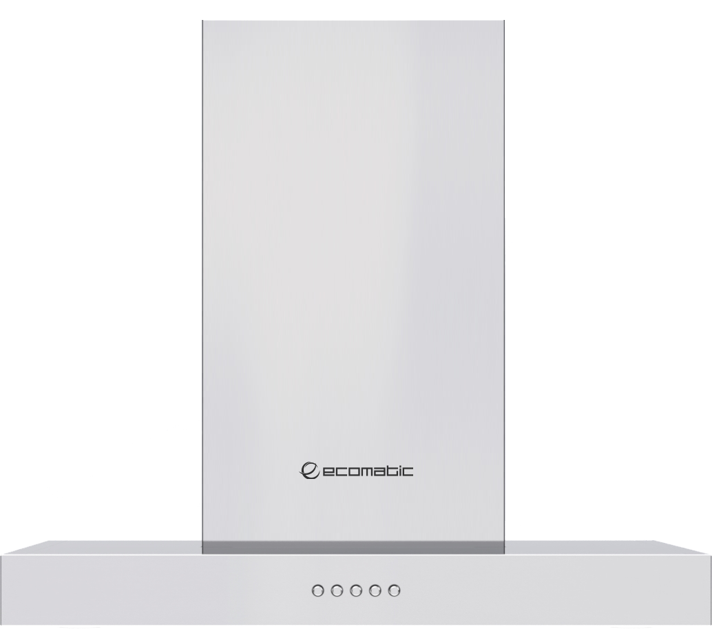 شفاط إيكوماتك 60 سم  تصميم على شكل حرف T  ستانلس - H6210OB