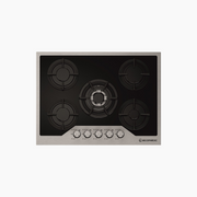 مسطح غاز بلت إن 70 سم – كريستال أسود × ستانلس ستيل – S707IGC