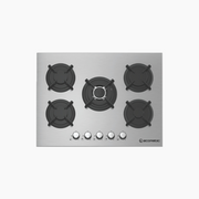 مسطح غاز بلت إن 70 سم – زجاج مطفي بالكامل × ستانلس ستيل فلات – S703RC Flat Inox