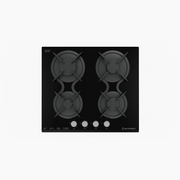 مسطح غاز بلت إن 60 سم – كريستال أسود INFINITY – S617DC