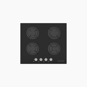 مسطح غاز بلت إن 60 سم – كريستال أسود – S607RBC Ronda