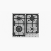 مسطح غاز بلت إن 60 سم – ستانلس ستيل – S633C