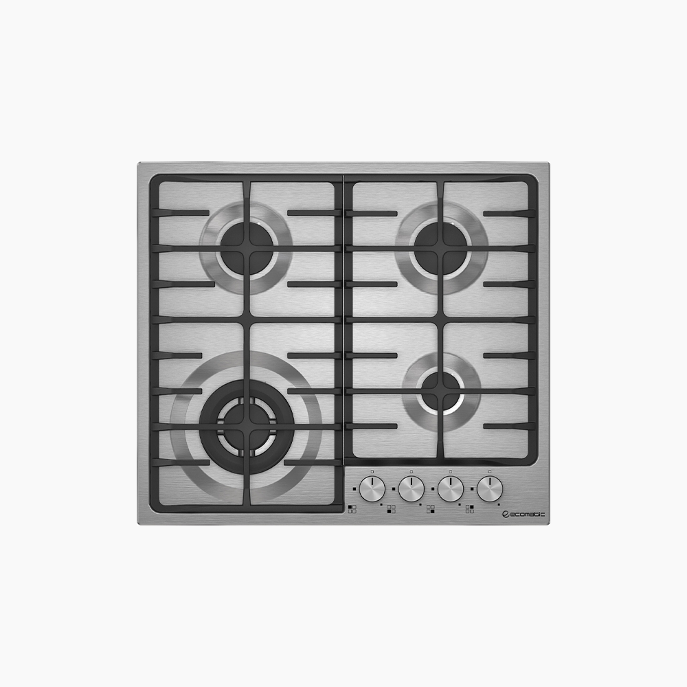 مسطح غاز بلت إن 60 سم – ستانلس ستيل – NS603C