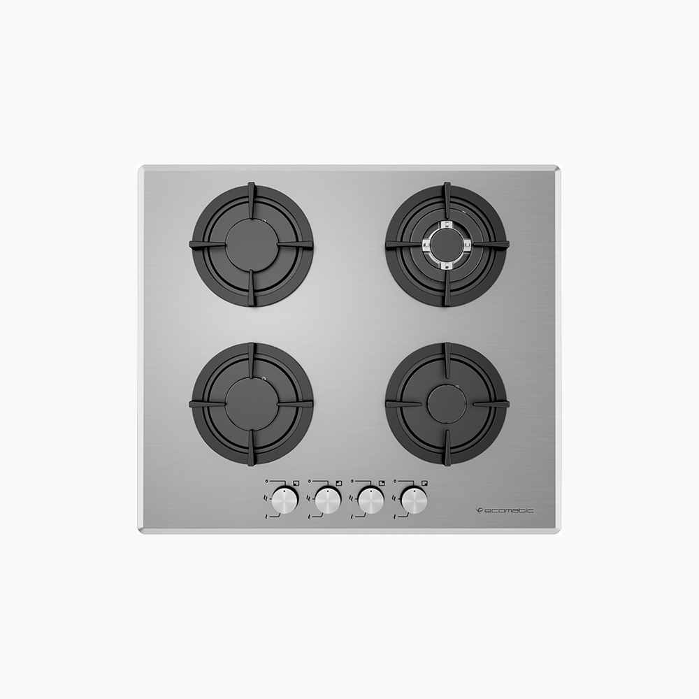 مسطح غاز بلت إن 60 سم – فلات ستانلس ستيل سماكة 1.6مم – S603ANC Flat Inox