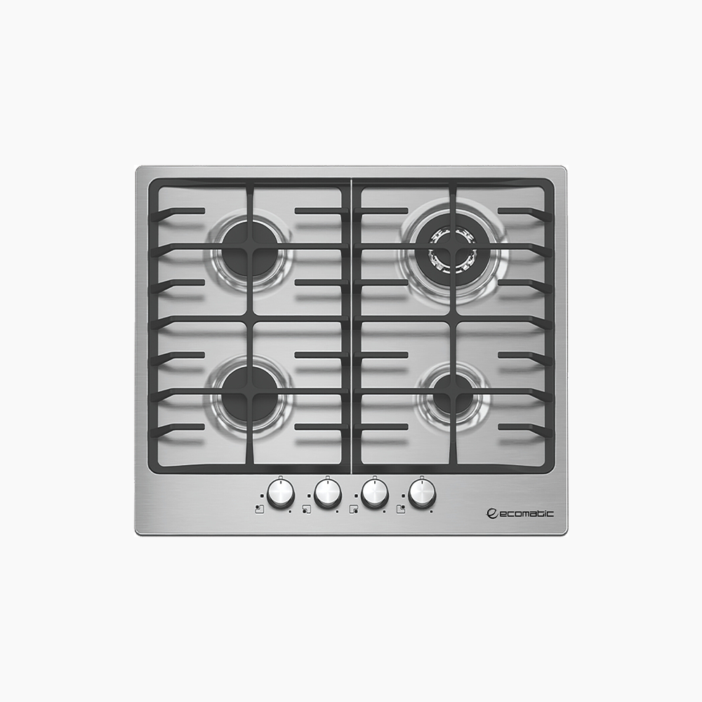 مسطح غاز بلت إن 60 سم – ستانلس ستيل – S603C