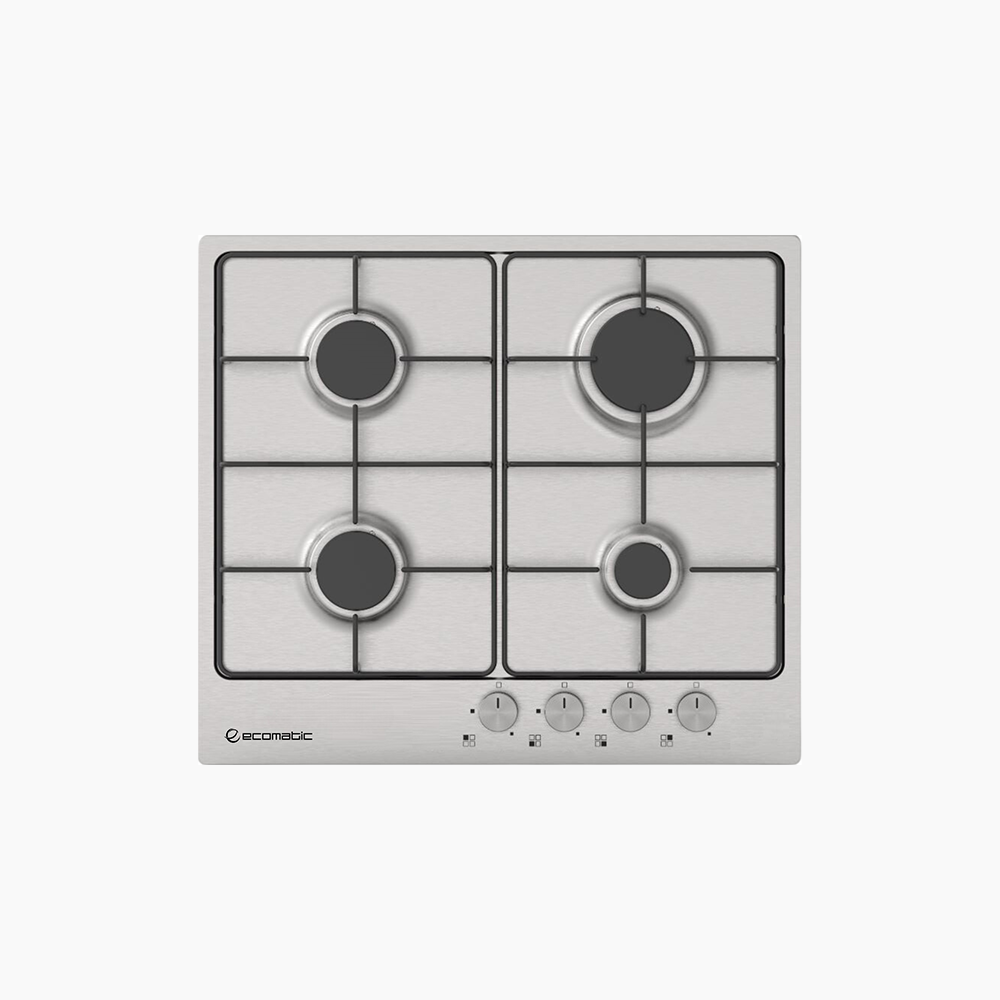 مسطح غاز بلت إن 60 سم – ستانلس ستيل – S603BS