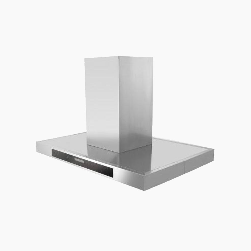 شفاط إيكوماتك جزيرة 90 سم – تصميم حرف T استانلس | ديجيتال وتحكم بالريموت - H910ITT