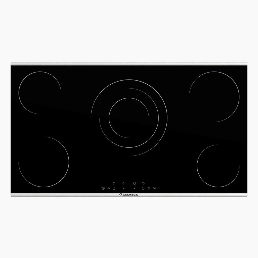 مسطح كهرباء فيترو سيراميك بلت إن 90 سم – ديجيتال باللمس – 5 عيون – موديل V9605TTZ