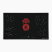 مسطح كهرباء فيترو سيراميك بلت إن 90 سم – ديجيتال باللمس – 5 عيون – موديل V901T