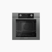 فرن بلت إن غاز 60 سم كريستال رمادي – إيكوماتك | شواية غاز - G6604PROGR