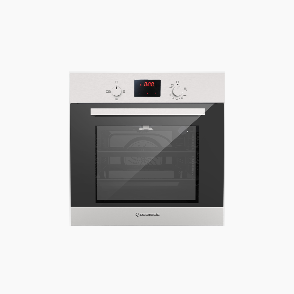 فرن بلت إن غاز 60 سم إستانلس ديچيتال – إيكوماتك | شواية غاز - G6404TTD