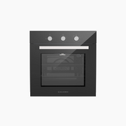 فرن بلت إن غاز 60 سم كريستال أسود ديچيتال – إيكوماتك | شواية غاز - G6404GT