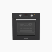 فرن إيكوماتك بلت إن كهرباء 60 سم كريستال أسود – 6 وظائف - E6406GTD