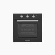 فرن بلت إن كهرباء 60 سم كريستال أسود – إيكوماتك | 6 وظائف - E6406GP