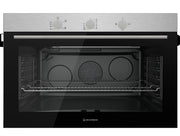 فرن إيكوماتك 90 سم غاز شواية  غاز ستانلس بالمروحة - G9604T